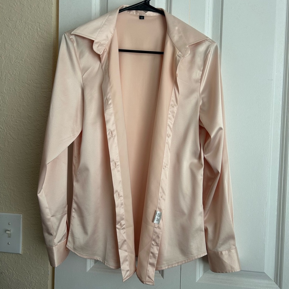 Elegant Cream Women's Top
